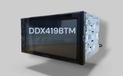 KENWOOD D/DIN/DVD/BT 6.8″