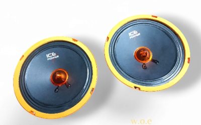 ICE POWER SPEAKER 800W 6.5″ RED