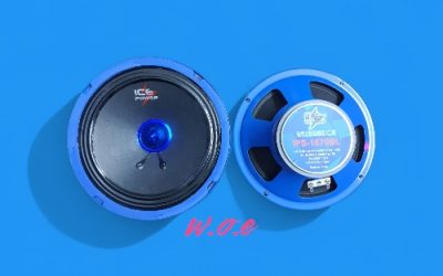 ICE POWER SPEAKER 800W 3WAY BULLET BLUE