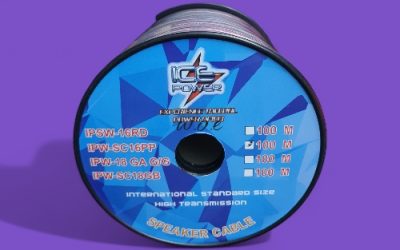 ICE POWER SPEAKER CABLE 18GA GREEN 100MT