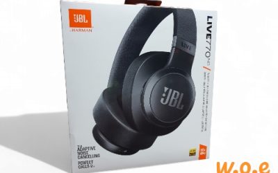JBL WIRELESS EAR HEADPHONE BLACK