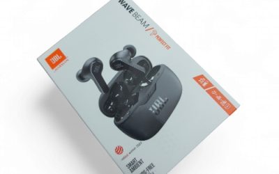 JBL WAVE BEAM BLACK-T WIRELESS EARBUDS