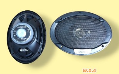 KENWOOD SPEAKER500W 80WRMS 3WAY 6X9