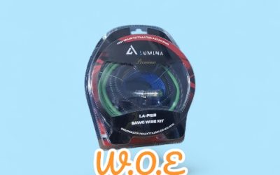 LUMINA AUDIO KIT 8GAUGE WIRING 8AWG