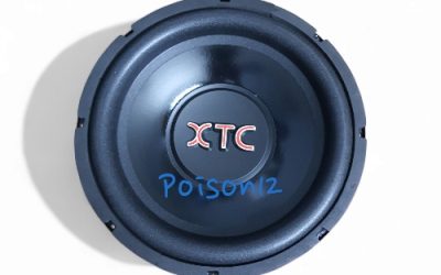 XTC SUBWOOFER12″2000W SVC POISON12