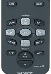 SONY REMOTE RMX114