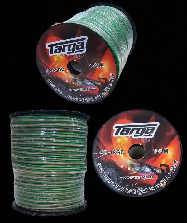 TARGA CABLE GREEN 100M SP18GC