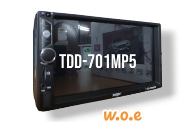 TARGA D/DIN/USB/MP5 7″MIRROR LINK/CAMERA