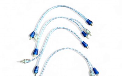 TARGA SPLITTER 1F2M 2MALE BLUE/CLEAR