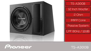 PIONEER ACTIVE SUBWOOFER12″