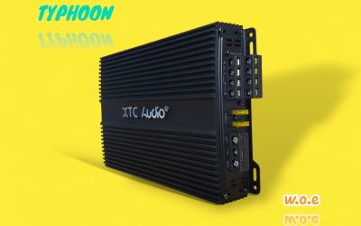 XTC AMPLIFIER8000W 4CH BLACK/GOLD/SILVER