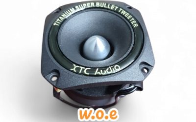 XTC TWEETER 1500W 3″ TITANIUM BULLET
