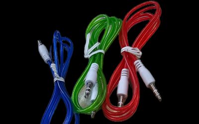 XTC AUX BLUE/GREEN/RED 3.5-3MM 1MTR