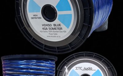 XTC CABLE 4 GAUGE 50M HD450 BLUE/GREEN