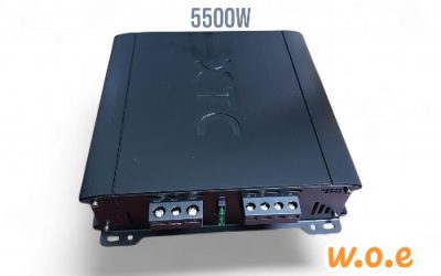 XTC AMPLIFIER5500W 2CH HYDRO SERIES