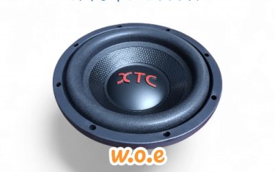 XTC SUBWOOFER10″2000W DVC