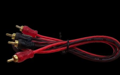 XTC RCA 2X2 MALE 1 METER RED
