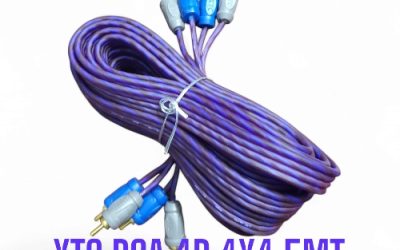 XTC RCA 4X4 5M 4CH PURPLE
