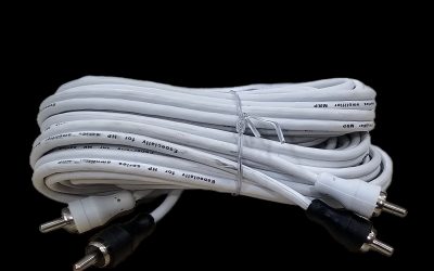 XTC RCA 5M WHITE DOUBLE SHIELDING