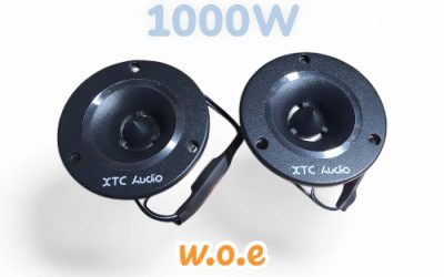 XTC TWEETER 1000W 4″ TITANIUM SUP BULLET