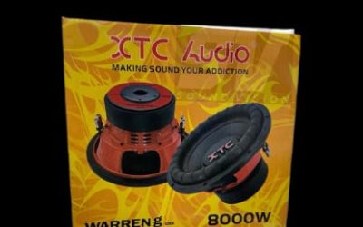 XTC SUBWOOFER12″8000W DVC