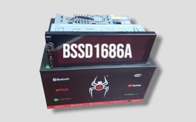 BLACKSPIDER RADIO 6.86″ 2-1075