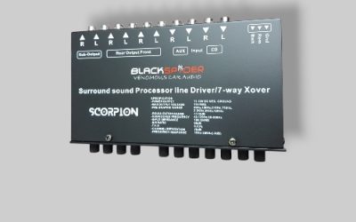 BLACKSPIDER EQUALIZER 7 BAND 3-1432