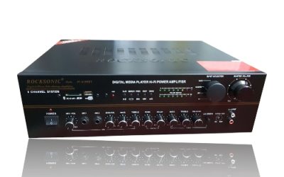 ROCKSONIC AMPLIFIER 5000W 5CH/USB/SD/
