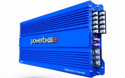 POWERBASS AMPLIFIER8500W 5-CH AB+D CLASS