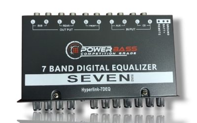 POWERBASS 7 BAND DIGITAL EQUALIZER