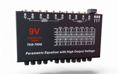 TARGA EQUALIZER 7 BAND PRE AMP EQ