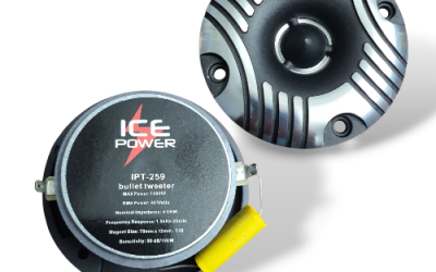ICE POWER BULLET TWEETER 1500W 70MMX12MM