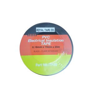 ROYAL TAPE 0.18MMX19MMX20M BLACK