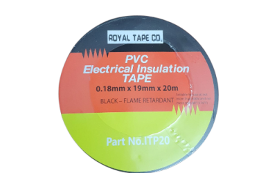 ROYAL TAPE 0.18MMX19MMX20M BLACK