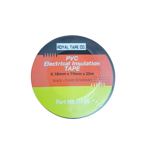 ROYAL TAPE 0.18MMX19MMX20M BLACK