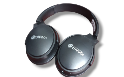BIVOOB WIRELESS HEADPHONE BASE ON DISCOV