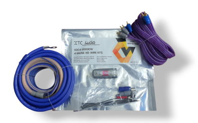 XTC WIRE KITS 4G 20000W 4 CHANNEL
