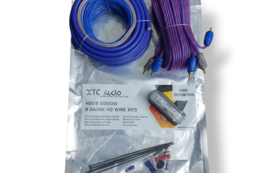 XTC WIRE KITS 8G 10000W 4 CHANNEL