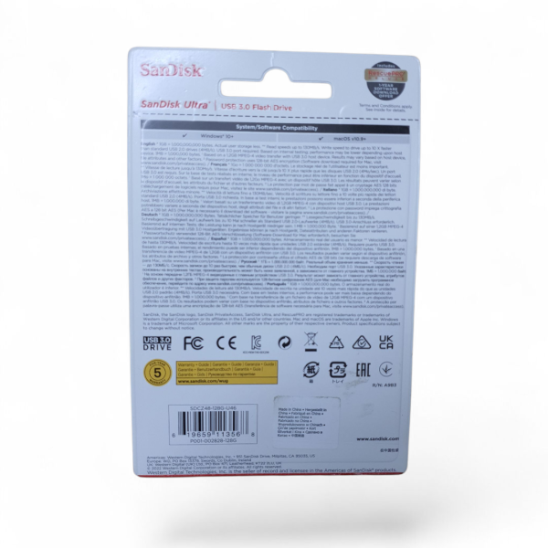 SANDISK CRUZER ULTRA 128GB USB  3.0 - Image 2