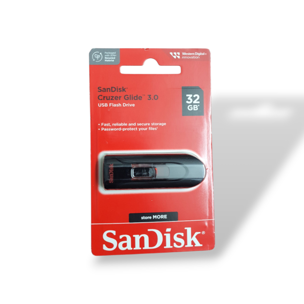 SANDISK CRUZER GLIDE 32GB USB 3.0 FLASH