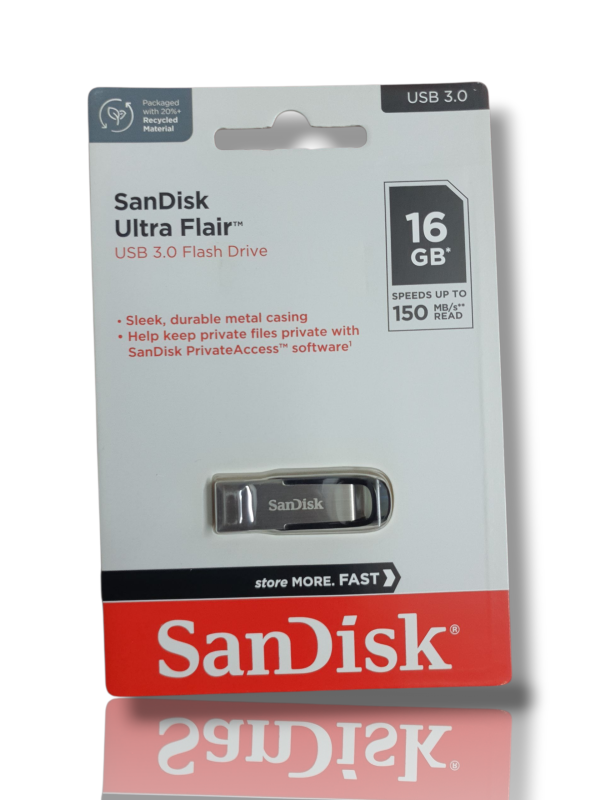SANDISK ULTRA FLAIR USB 16GB 3.0 150MB/S