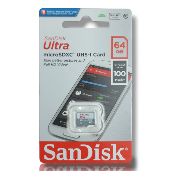 SANDISK SD UHS-I 64GB SDQUNR064GGN3MN