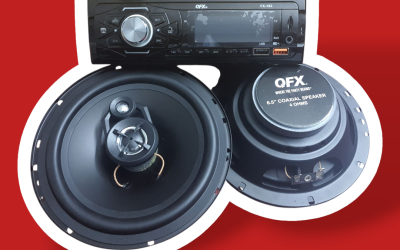 QFX MP3+2X6.5″SPEAK BLUETOOTH CAR STEREO