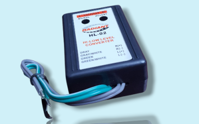 RADIANT HI TOLOW CONVERTOR NO REMOTE