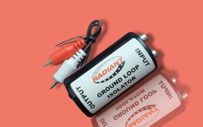 RADIANT GROUND LOOP ISOLATOR NOISE FILTE