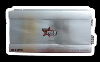 STARSOUND AMPLIFIER 4CH 5WAY CLASS AB