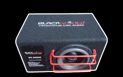 BLACKSPIDER SUBWOOFER8″15000W 4-81+BOX