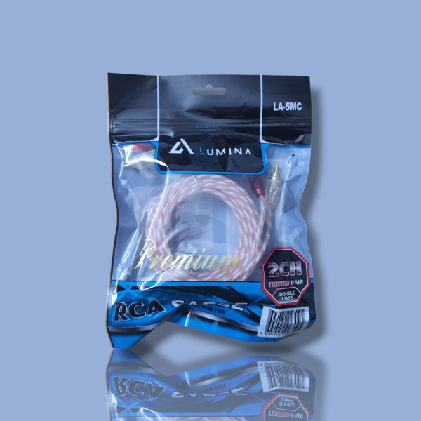 LUMINA AUDIO RCA 2X2 5MTR