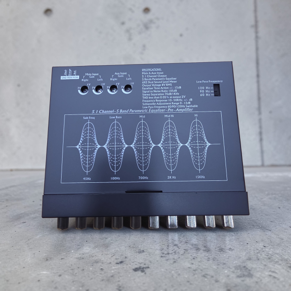 LUMINA 5 BAND PARAMETRIC EQUALIZER