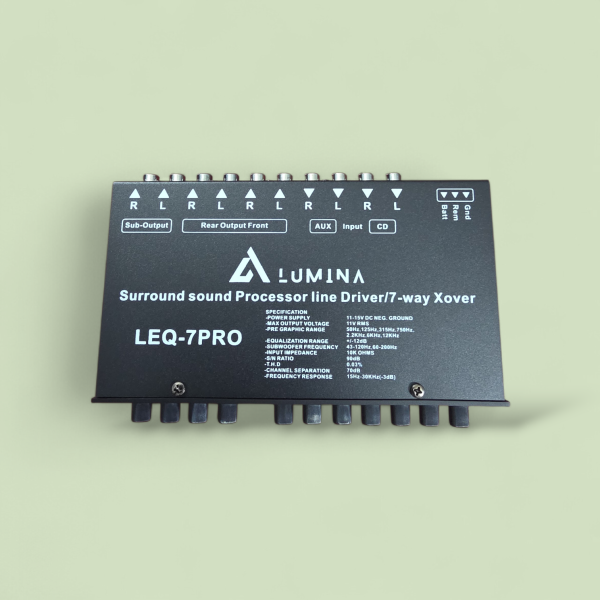 LUMINA 7 BAND PARAMETRIC EQUALIZER